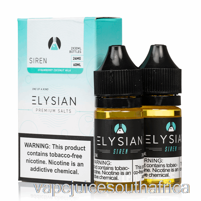 Vape Juice South Africa Siren - Elysian Salts E-Liquid - 60Ml 48Mg